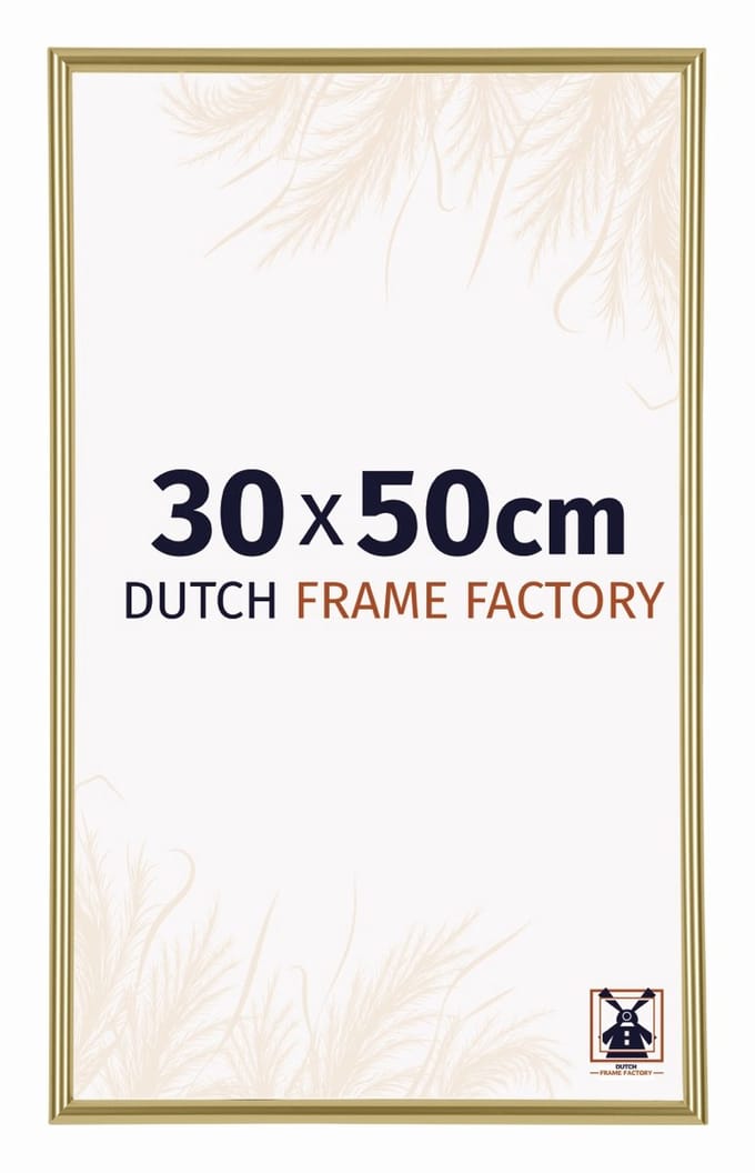 Fotolijst 30x50 cm - Kunststof - Goud - Angers