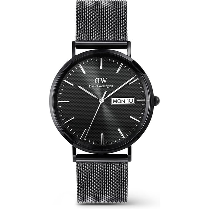Daniel Wellington DW Watch Classic Day Display Onyx Black 40mm