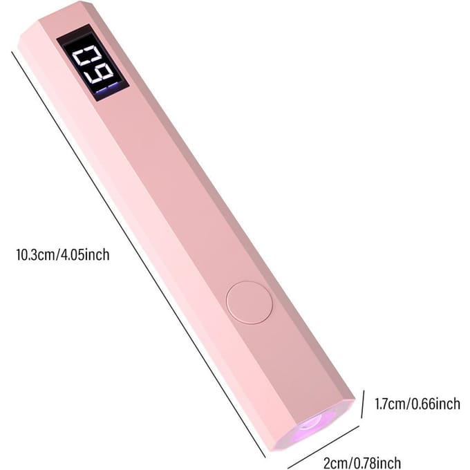Draagbare Handheld Mini Nagellamp Voor Gel Polish Sneldrogend Zaklamp Pen USB Nagel Droogmachine UV LED Nagellamp