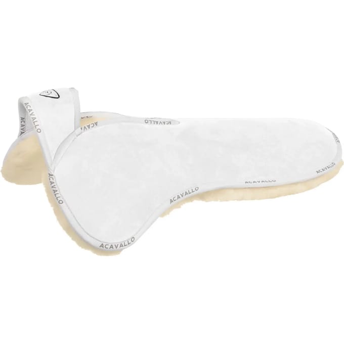 Zadelpad voor paard van suede Acavallo MF-S WFS Classic