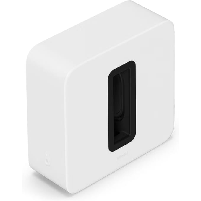 Sonos Sub 4 - Draadloze subwoofer - Diepe bas - Voor Sonos-systeem - Wit