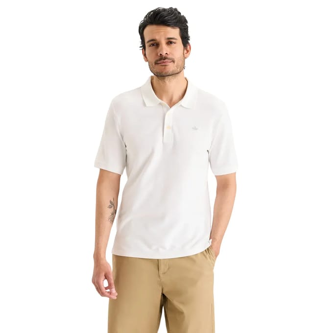 Dockers T2 Korte Mouw Poloshirt Wit M Man
