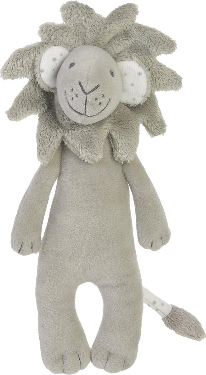 BAMBAM Rammelaar Leeuw - Grijs - Baby cadeau