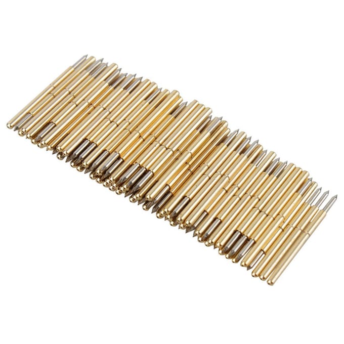 100 stuks P75‑B1 Veer Testsonde Ronde Pogo Pin PCB Testsonde