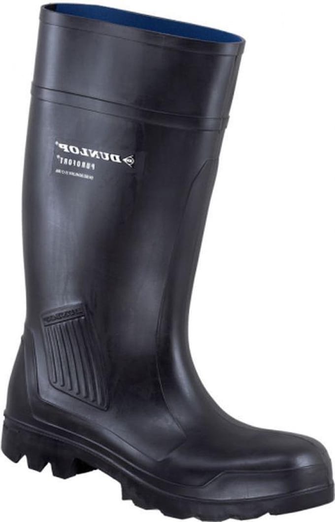 Dunlop Purofort Laars C462041 zwart S5 - Zwart - 39