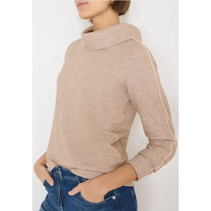 Gemêleerd shirt met tape