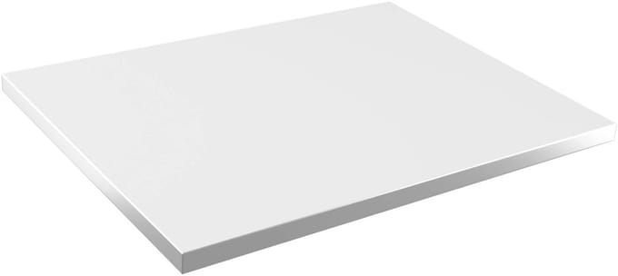 Keukenwerkblad LIMA S80 / Wit / 80 x 3,2 x 54 cm