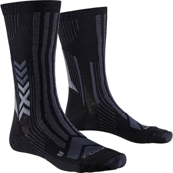 X-socks Trekkin Perform Merino Crewsokken Zwart EU 42-44