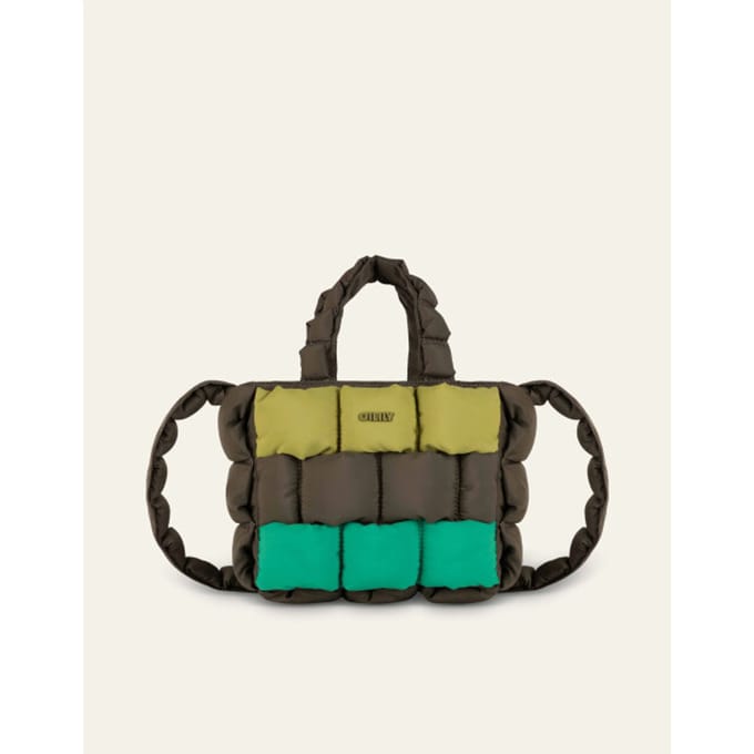 Oilily Helmy Handtas- maatOne size Rifle Groen