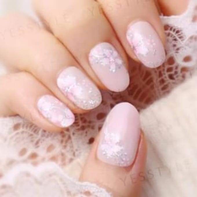 Lunacaca - The Sakura Story Nail Art Stickers 24 pcs
