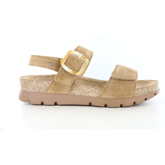 Panama Jack Sara B1 Cuero Bark Sandalen Beige Suede Dames - Beige - 37