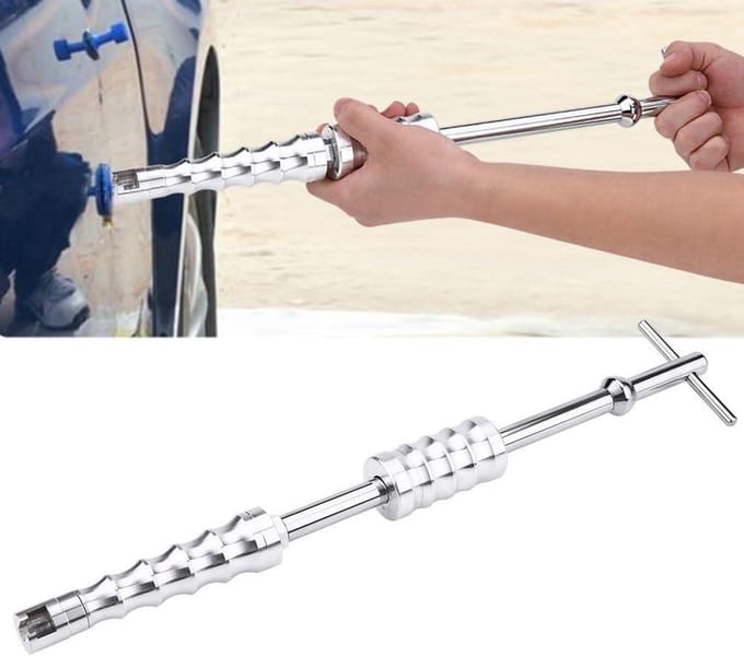 Body Shop Repair Tool - Slide Hammer Puller Hand Puller with Golf Tabs