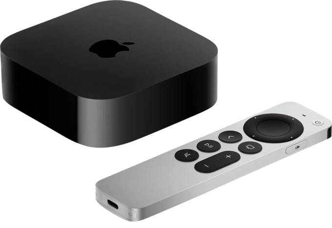 Apple TV 4K - 64GB - 3e generatie - UK stekker - Zwart