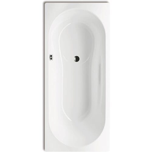 Kaldewei Vaio Set 956 bathtub 160 x 70 cm with overflow on the left side