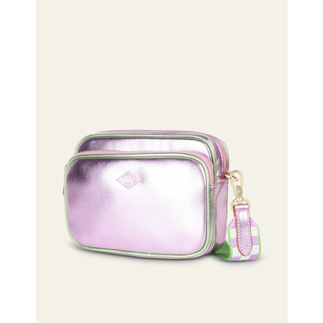 Oilily Smiley Schoudertas- maatOne size Violet
