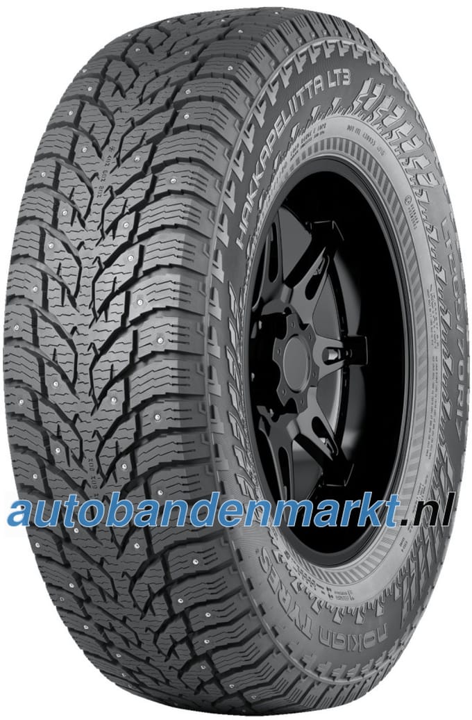 Nokian Hakkapeliitta LT3 ( LT245/75 R16 120/116Q 10PR Aramid Sidewalls, met spikes )