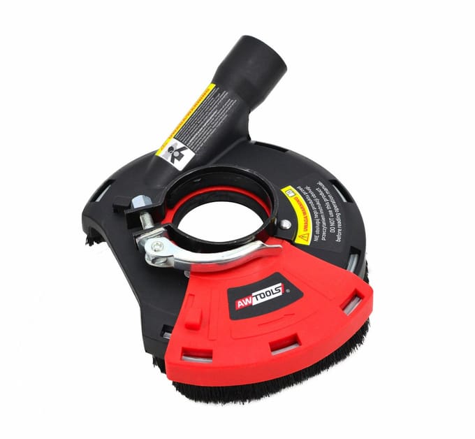 Awtools - Hoekslijpermachinedeel - Stofafzuigkap - 180-230mm