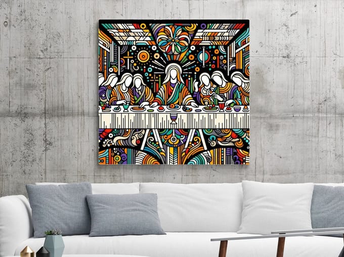 Kunstprint | Wanddecoratie | Canvas | 100 × 100 cm