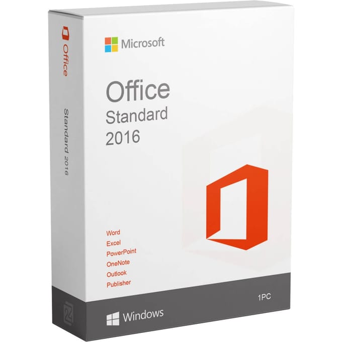 Microsoft Office 2016 Standard Windows