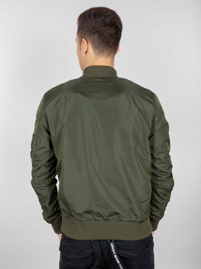 Heren Alpha industries Ma-1 Tt Bomber Jacket in Donkergroen