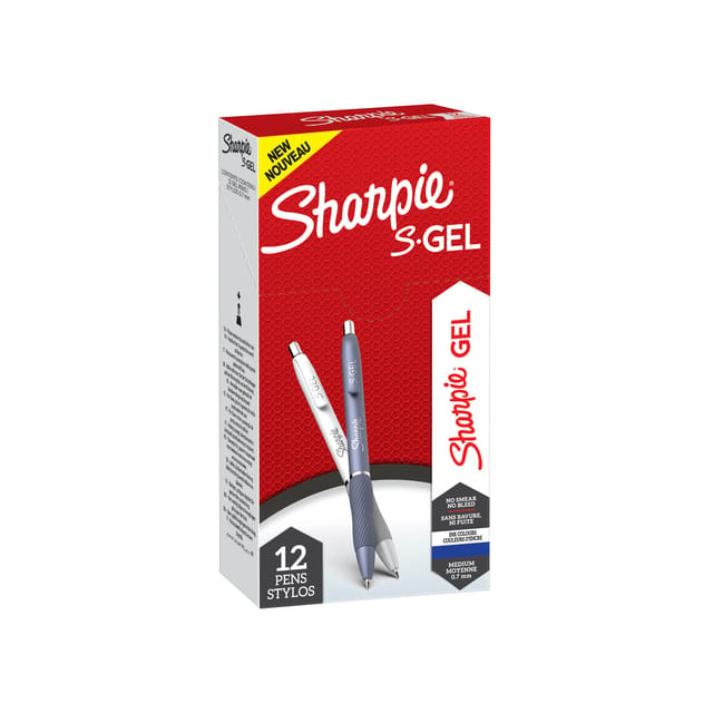 Sharpie S-Gel Gelpen 0.7mm Blauw - Comfortabel Schrijven