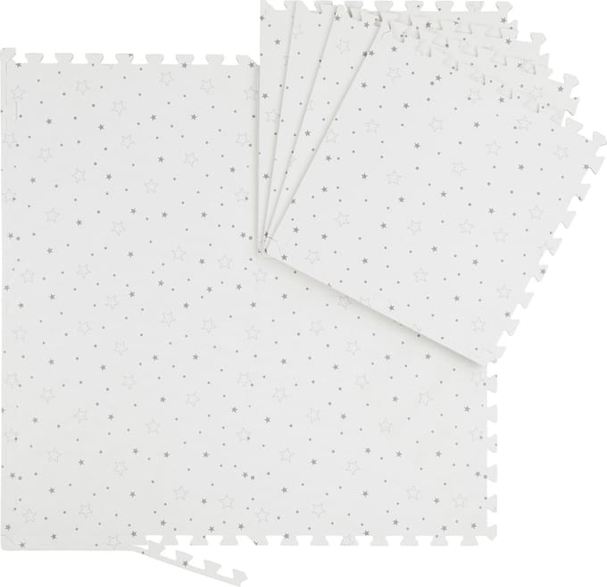 speelmat puzzel - 8-delig - baby - foam - 51x51 cm - puzzelmat - speeltegels