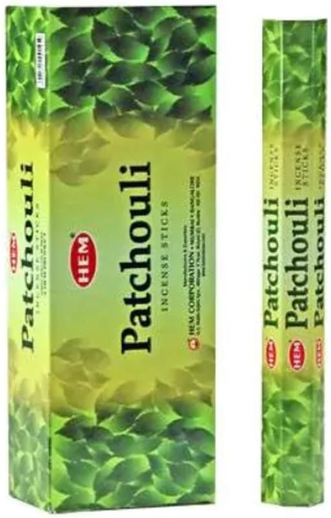 HEM Wierook - Patchouli - 1 los pakje à 20 stokjes