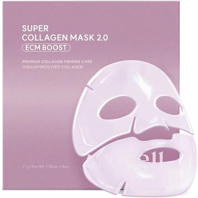 [Arocell] Masque Super Collagène 2.0 ECM BOOST 37g*4EA gray