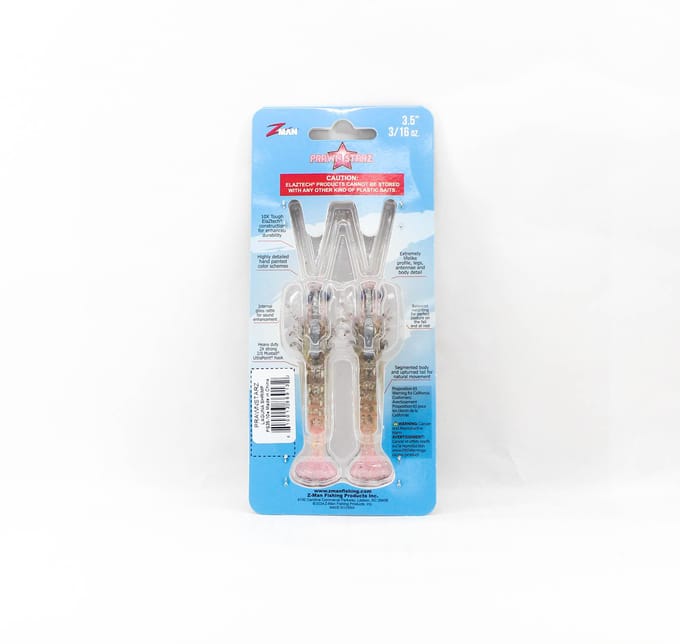 Zman Soft Lure PrawnstarZ 3,5 Inch 2/Pack Laguna Garnaal (9132)