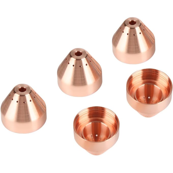 5 pcs set 220993 Plasma Cutter Cutting Torch Consumables Shield Cap for MAX105