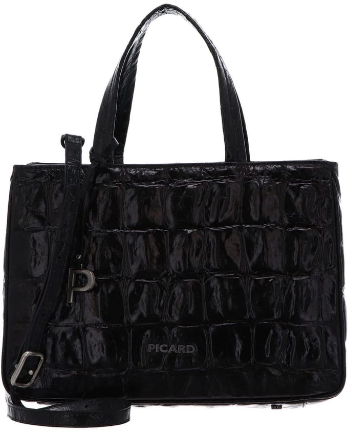 PICARD handtas schoudertas Key Largo Shopper Black zwart
