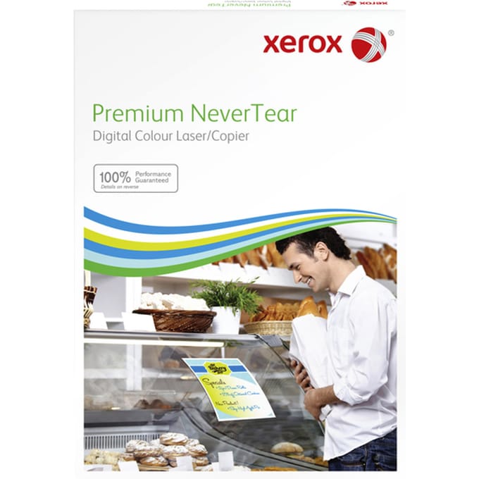 Nevertear Xerox Premium A4 polyester 120micron wit 100 vel
