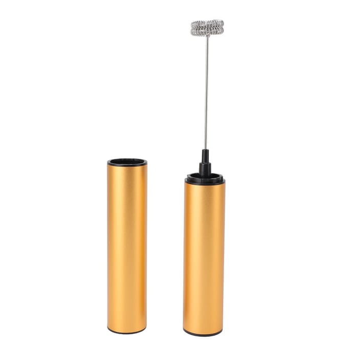 Elektrische Melkopschuimer Professioneel Efficiënt Oplaadbaar Draagbaar Elektrisch Schuimapparaat voor Latte L(for 6.5-9kg) beige