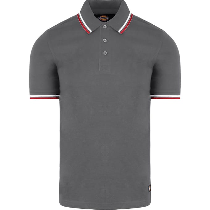 Dickies Riverton Heren Grijs Poloshirt