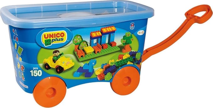 Unico Bouwblokken Trolley 150-delig