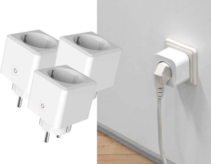Etiger Wifi stopcontact met 12A energiemonitor - 3 stuks