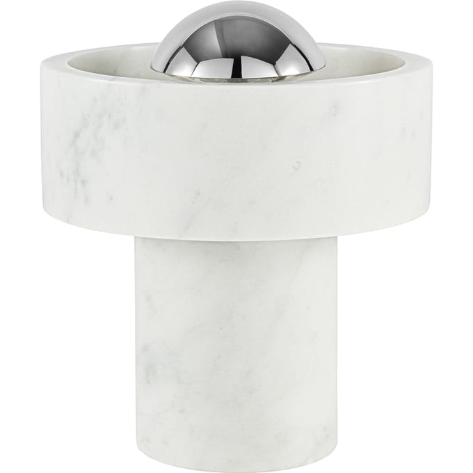 Tom Dixon Stone Draagbare batterijlamp - zilver
