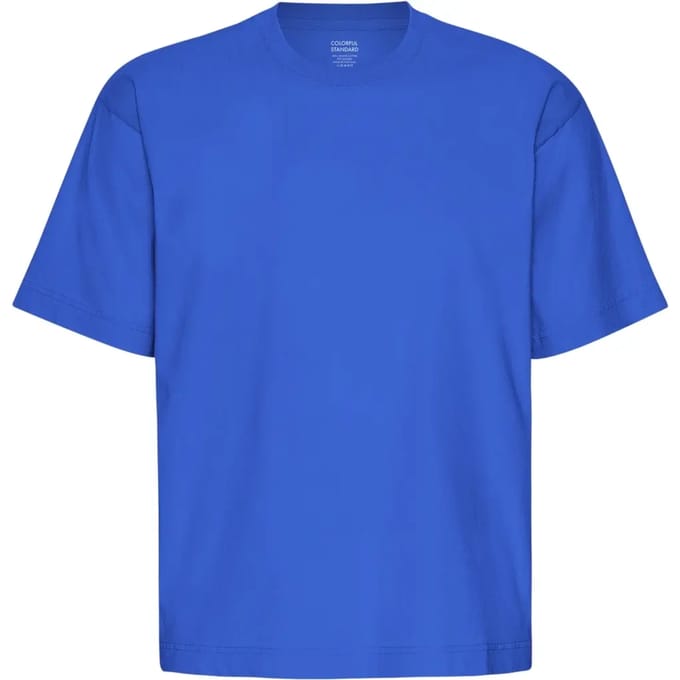 Oversized T-shirt Colorful Standard Sapphire Blue