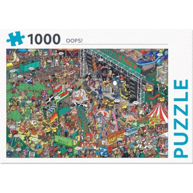 Rebo Productions Legpuzzel Oops! 1000 Stukjes