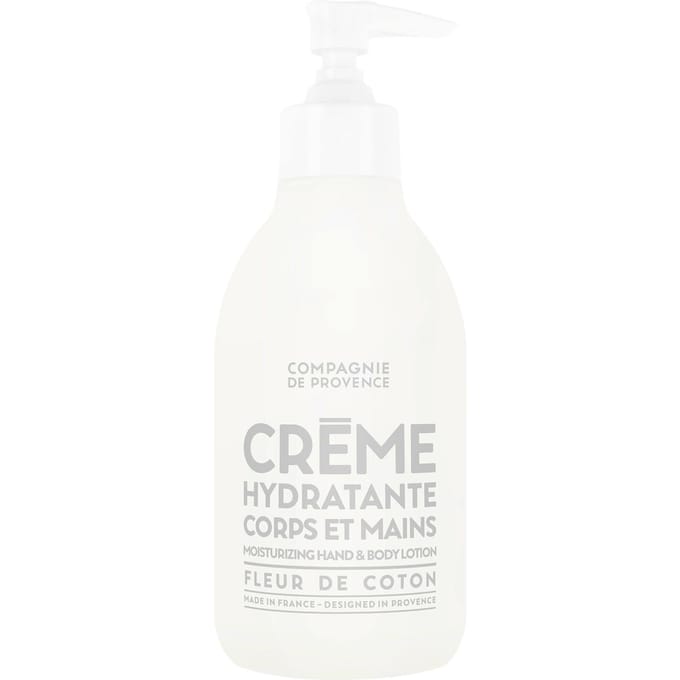 Compagnie de Provence Fleur de Coton Hand  Body Lotion 300 ml