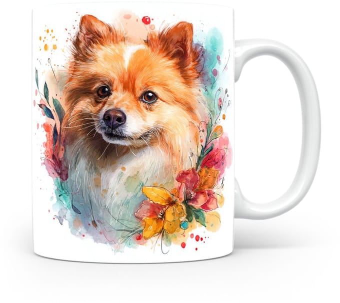 Beker Grote Duitse Spitz (Grossspitz)