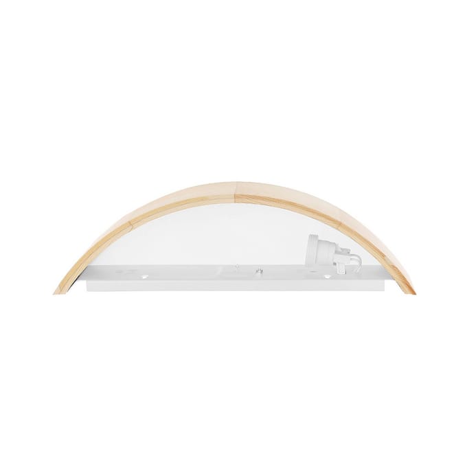 TEMAR LIGHTING Wandlamp Cleo D1DR410, grenenhout, 41 cm lang, E27