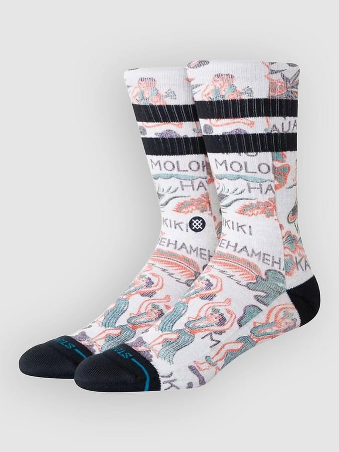 Stance Lei Lei Crew Socks grijs
