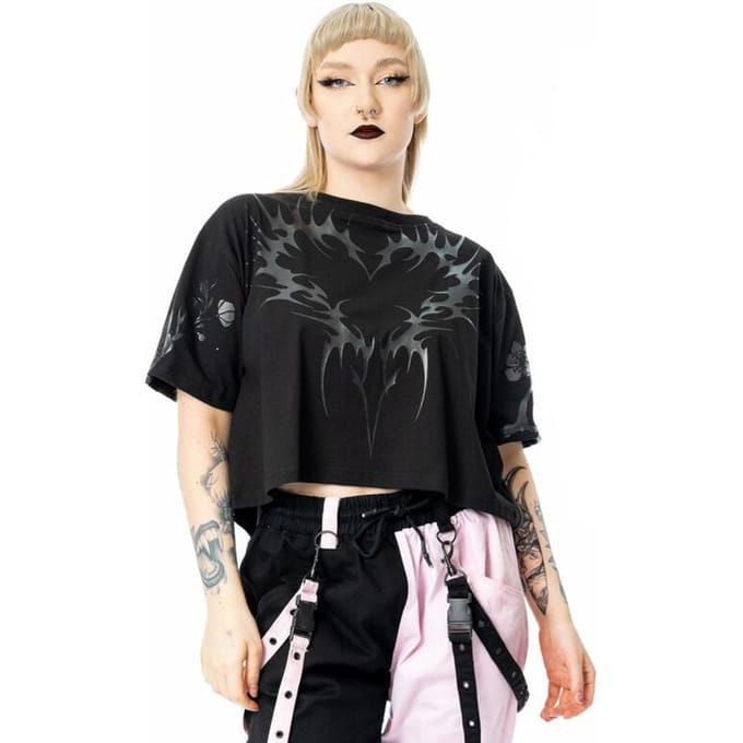 Chemical Black Ceil Top Dames T-shirt - zwart - M