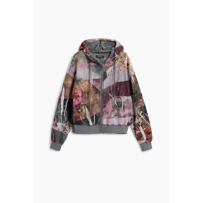 Dames sweatshirt Desigual Mikaella Revers