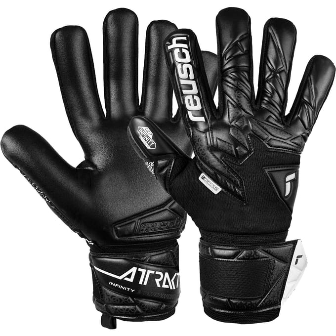 Reusch Attrakt Infinity NC Black - Keepershandschoenen - Maat 9