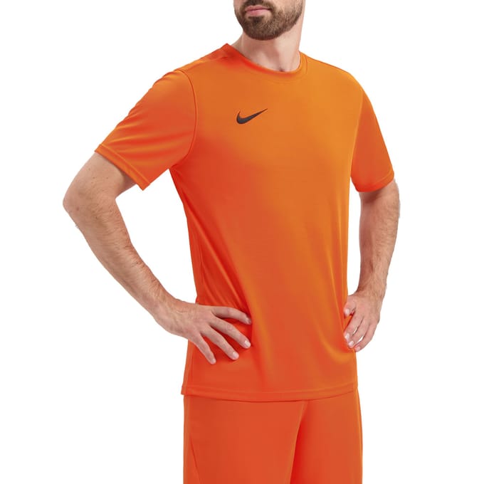 Nike Park VII SS Sportshirt - Maat S  - Mannen - oranje