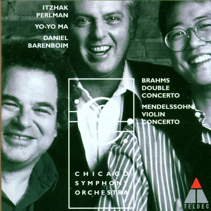 Brahms: Double Concerto;  Mendelssohn / Perlman, Ma, et al