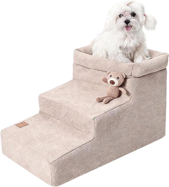 Hondentrap - Puppytrap - Veilig klimmen - Antislip ontwerp - 325 kg - Grijs