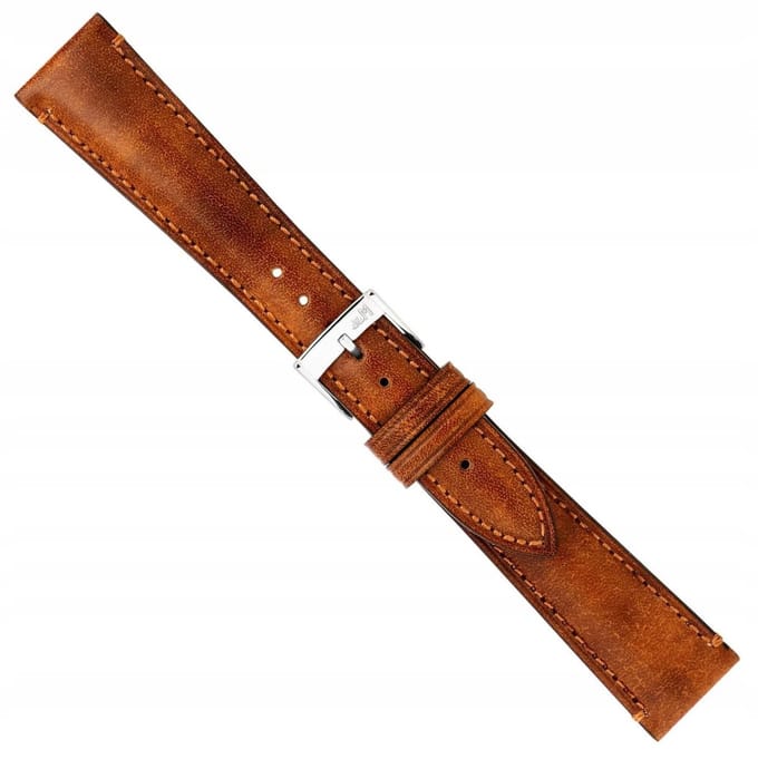 Morellato Elegante Leren Horlogeband Bruin 22mm